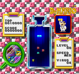 Dr. Mario (Japan) (NP) In game screenshot